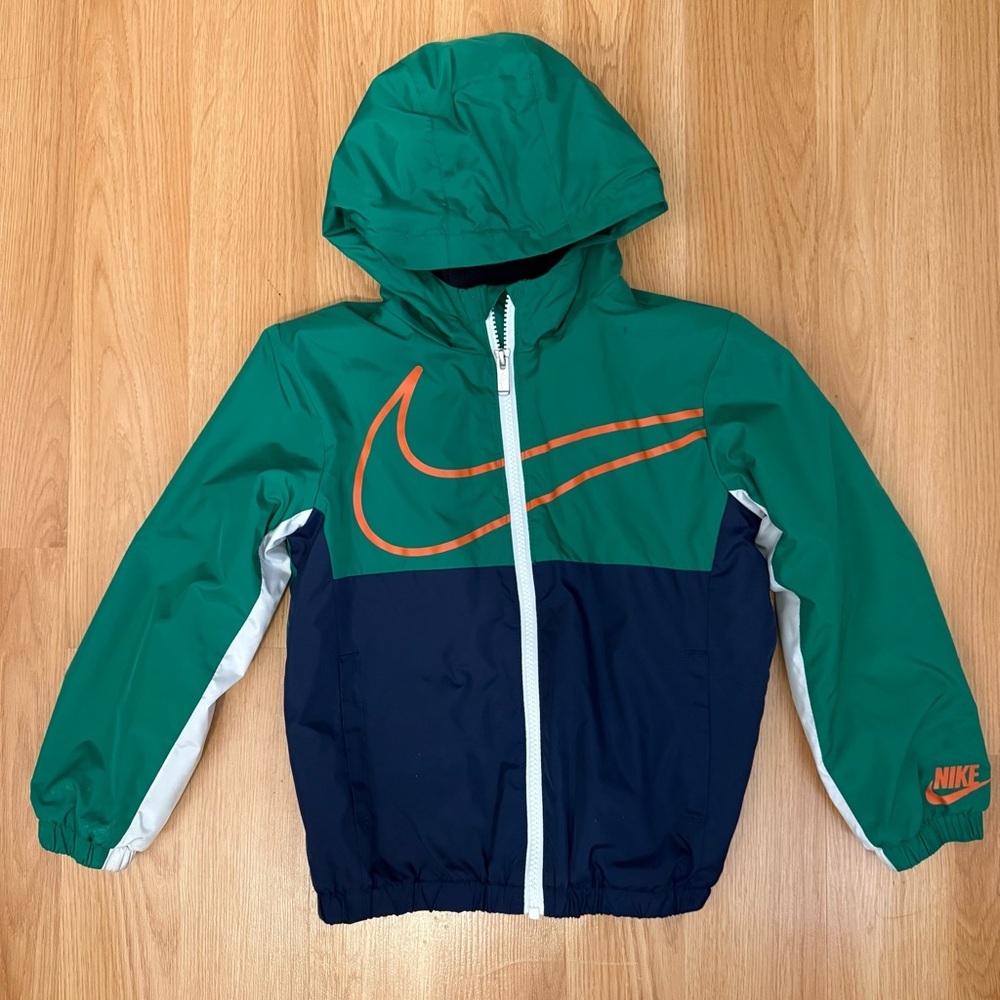 Size 6 Nike Fleece-Lined Windbreaker Jacket